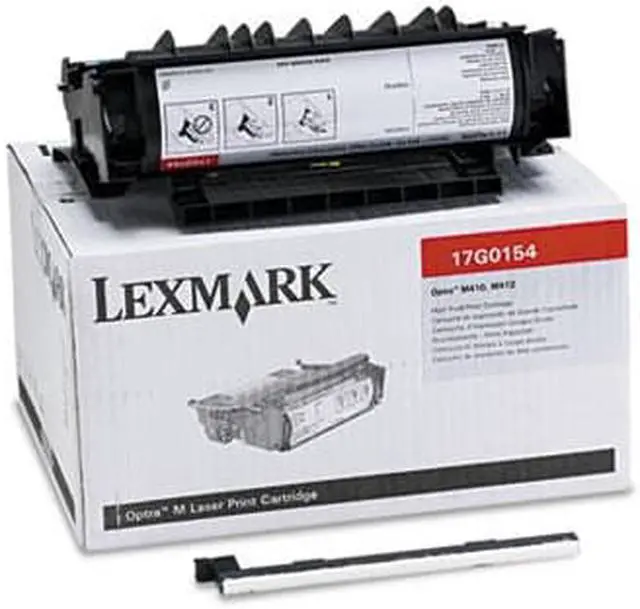 Alt view image 3 of 20 - Lexmark 17G0154 High-Yield Toner 15000 Page-Yield Black