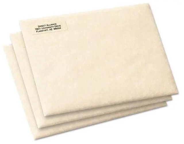 Alt view image 3 of 20 - Easy Peel Mailing Labels For Laser Printers, 1/2 X 1-3/4, Clear, 800/P