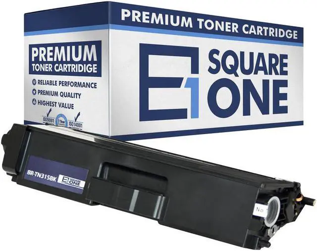Main image of eSquareOne Compatible (High Yield) Toner Cartridge Replacement for Brother TN310BK TN315BK (Black, 1-Pack)