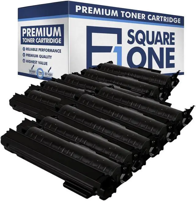 Main image of eSquareOne Compatible High Yield Toner Cartridge Replaces Brother TN360 TN330 (Black, 10-Pack)