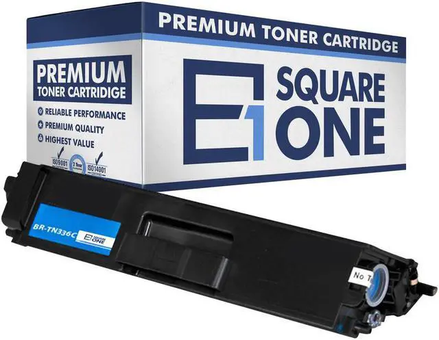Main image of eSquareOne Compatible High Yield Toner Cartridge Replacement for Brother TN336C TN331C (Cyan, 1-Pack)