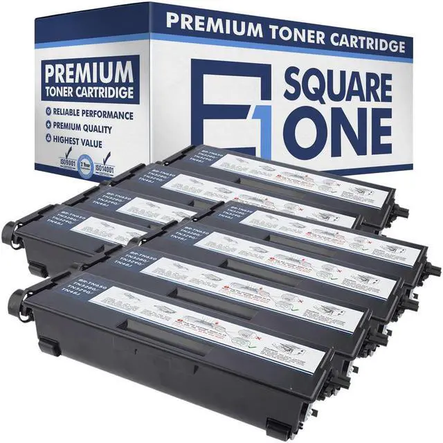 Main image of eSquareOne Compatible High Yield Toner Cartridge Replacement for Brother TN650 TN620 (Black, 8-Pack)