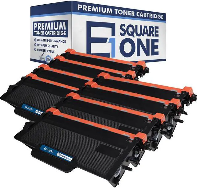 Main image of eSquareOne Compatible High Yield Toner Cartridge Replacement for Brother TN850 TN820 (Black, 8-Pack)