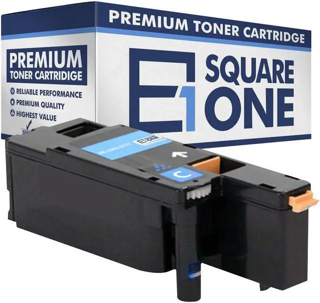 Main image of eSquareOne Compatible (High Yield) Toner Cartridge Replacement for DELL 331-0777 (Cyan 1-Pack)