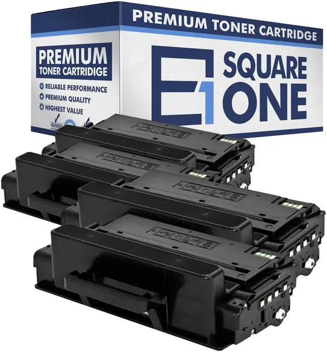 Main image of eSquareOne Compatible (High Yield) Toner Cartridge Replacement for Samsung MLT-D203L (Black, 4-Pack)