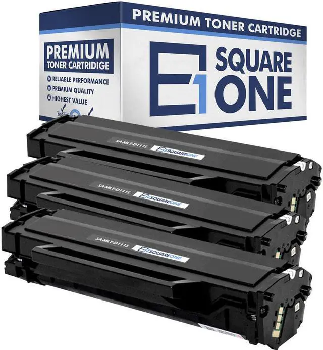 Main image of eSquareOne Compatible Toner Cartridge Replacement for Samsung 111S MLT-D111S (Black, 3-Pack)