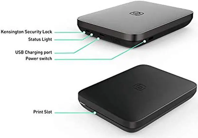 Alt view image 4 of 7 - lifeprint 2x3 portable photo and video printer blue stickers bundle