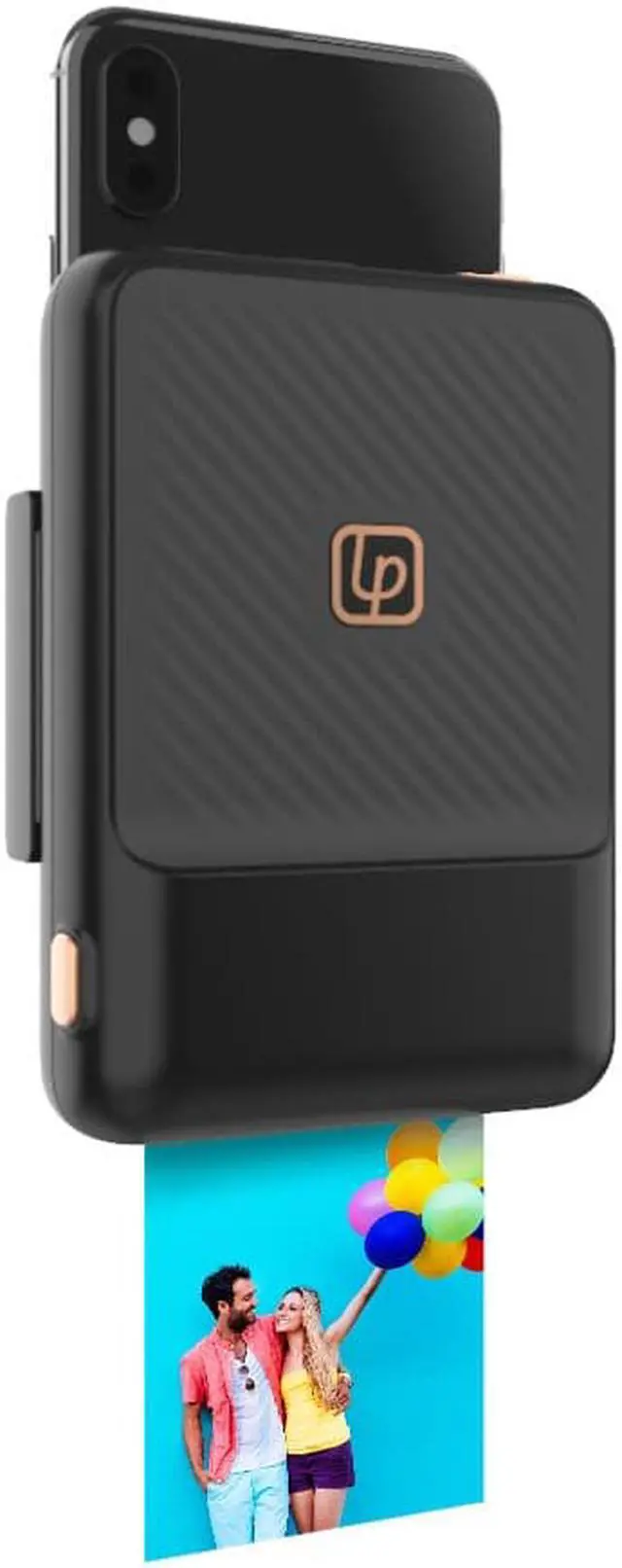 Alt view image 3 of 5 - lifeprint 2x3 instant printer for iphone. turn your iphone into an instantprint camera for photos and video!  black