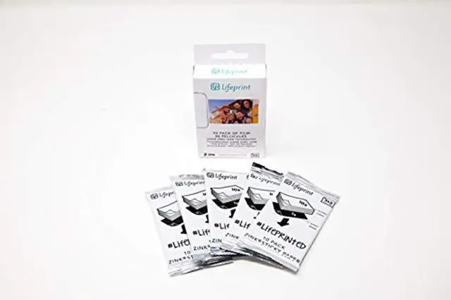 Alt view image 5 of 6 - Lifeprint 2x3" Sticky Photo Paper 50-pack PH06