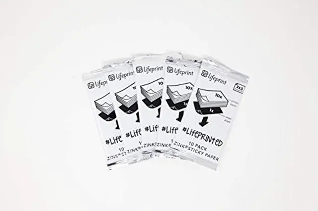 Alt view image 6 of 6 - Lifeprint 2x3" Sticky Photo Paper 50-pack PH06