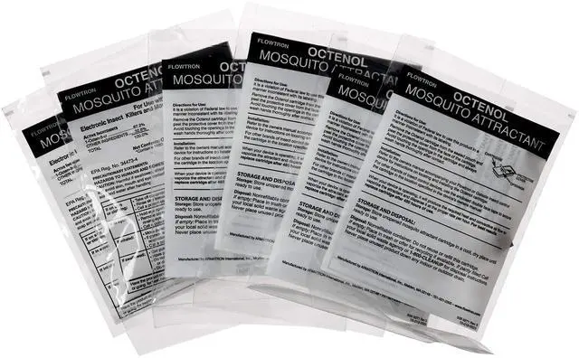 Alt view image 12 of 12 - FLOWTRON MA 1000 - 6 1,660mg. of Octenol Mosquito Attractant,PK6