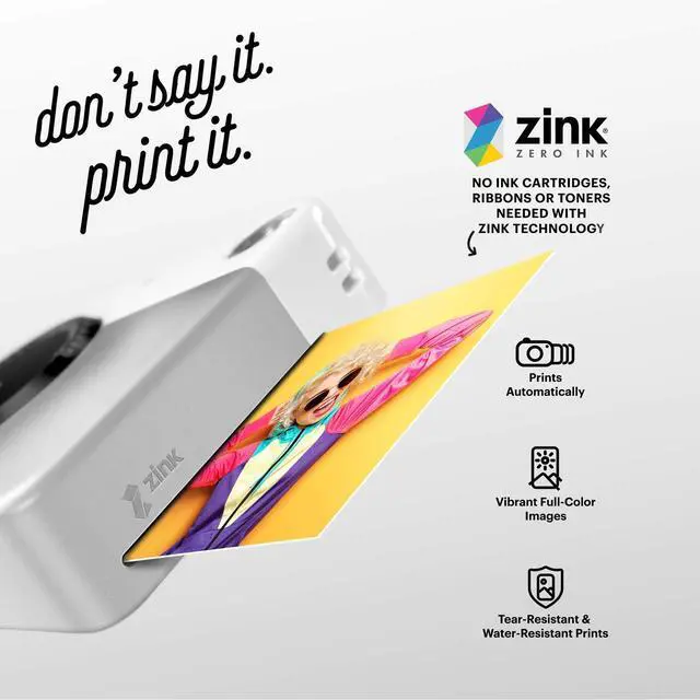Alt view image 6 of 6 - Kodak 2x3 Premium Zink Paper Starter Kit with Soft Case