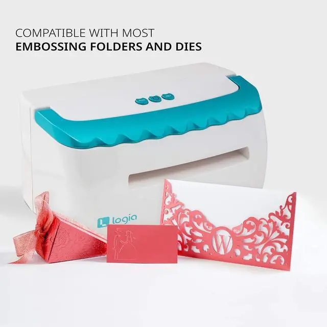 Alt view image 5 of 7 - Logia A5 Electronic Die Cutting Machine | Professional Die Cutter & Embosser Starter Kit for Scrapbooking, Crafting & Card Making | Fast & Quiet, Easy Operation, Overload Protection & Accessories Pack