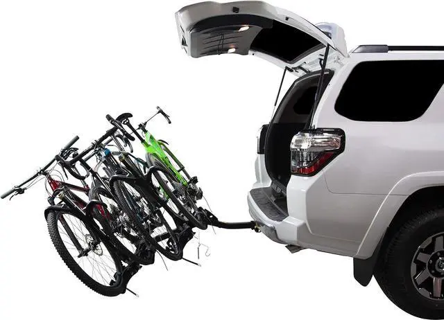 Alt view image 16 of 19 - Saris Freedom Superclamp EX 4-Bicycle Rear Mount Car Hitch Bike Rack