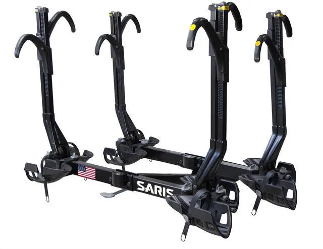 Alt view image 13 of 19 - Saris Freedom Superclamp EX 4-Bicycle Rear Mount Car Hitch Bike Rack