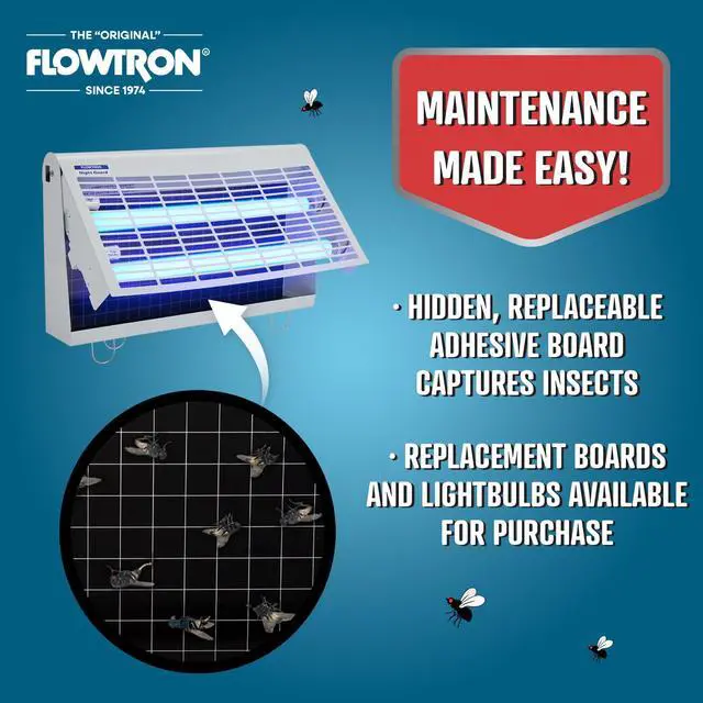 Alt view image 9 of 11 - Flowtron FC- 4900 Electric Fly-Insect Killer Portable 30 Watts