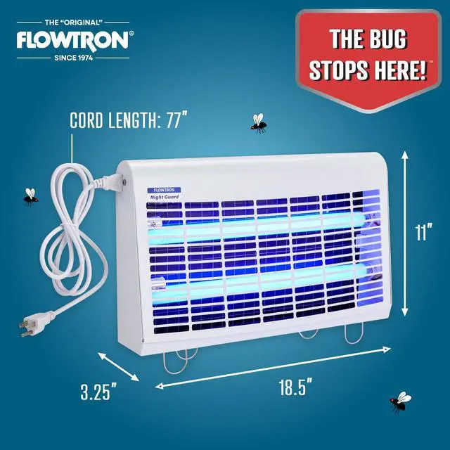 Alt view image 10 of 11 - Flowtron FC- 4900 Electric Fly-Insect Killer Portable 30 Watts