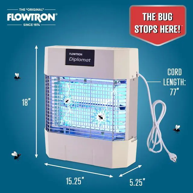 Alt view image 9 of 11 - Flowtron Insect Killer,80 Watt  FC7600