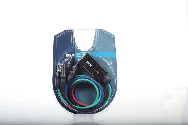 Alt view image 5 of 7 - LyxPro 4-Channel XLR to Single Ethercon 25' Cat6 Cable Multi Network Snake for Stage & Recording Studio AES & DMX Channels