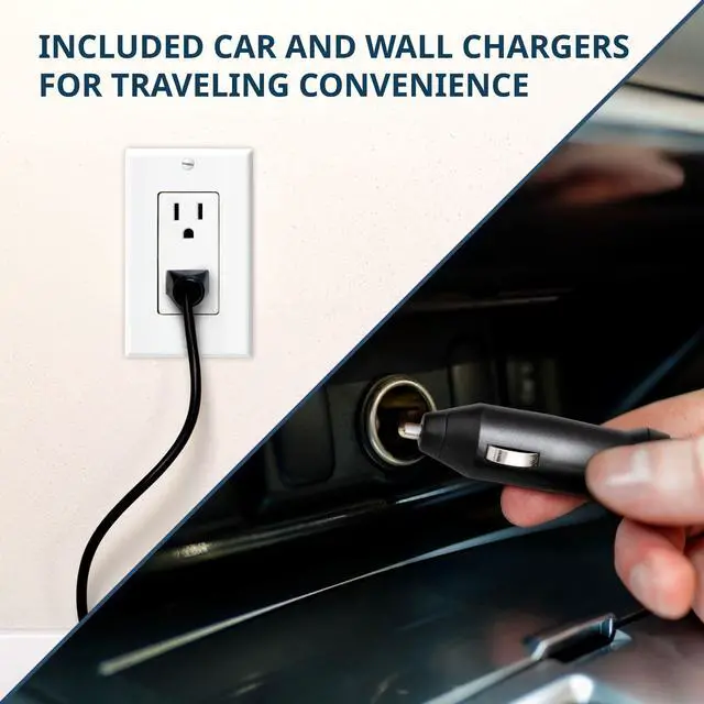 Alt view image 5 of 7 - Ivation Electric Cooler & Warmer with Wheels & Handle |48 Quart (45 L) Portable Thermoelectric Fridge For vehicles & Trucks| 110V AC Home Power Cord & 12V Car Adapter for Camping, Travel & Picnics