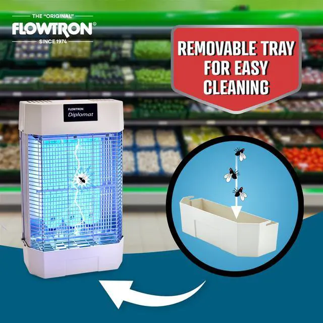 Alt view image 11 of 11 - FLOWTRON FC7800B Insect Killer,120 Watt