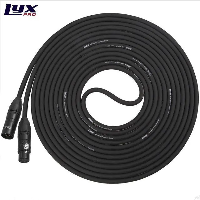Alt view image 2 of 7 - LyxPro Cable Pack LCS Premium Series 7-Pack Multi Color 25 ft XLR Microphone Cables for Professional Microphones and Devices