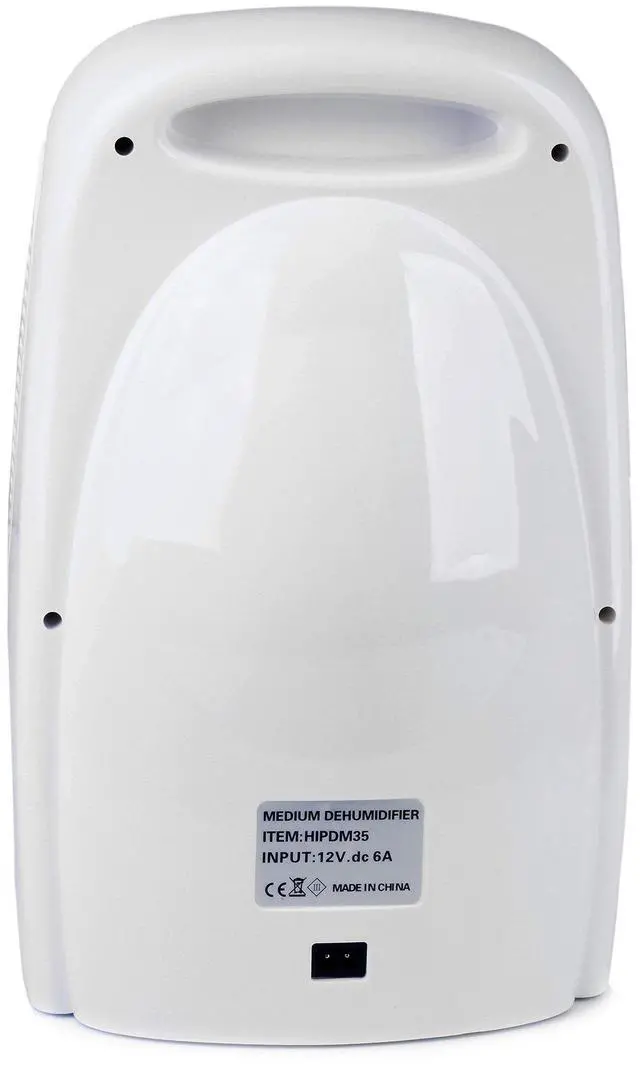 Alt view image 5 of 5 - Ivation Replacement Wall Plug and Adapter IVADM35 Small-Area Compact Dehumidifier
