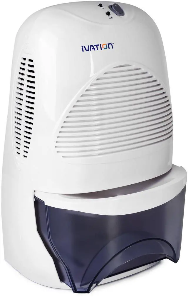 Alt view image 3 of 5 - Ivation Replacement Wall Plug and Adapter IVADM35 Small-Area Compact Dehumidifier