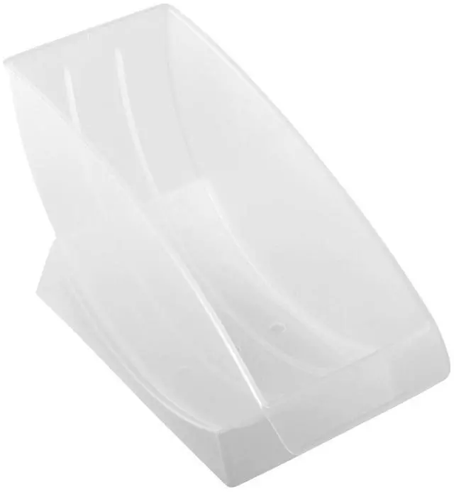 Alt view image 3 of 7 - Jumbl 10-Inch Veritcal Dinner Holder, Cabinet Space Saver and Organizer, Plastic Plate Cradle pefect for small cabinet storage, RV's, apartments. Comes with 1 Cradle (Dinner Plate)