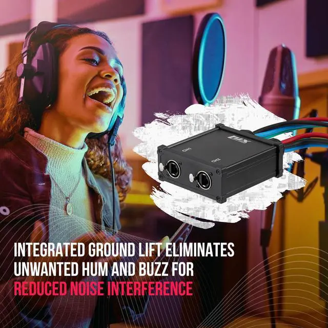 Alt view image 7 of 7 - Pair of LyxPro Audio Snake 8 Channel XLR 3 Pin Multi Network Breakout for Stage Sound Lighting And Recording Studio XLR to RJ45 Ethercon With 3 Feet Cable Connection