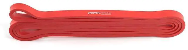 Main image of Power Systems Strength Band, Light 5-25 Pounds of Resistance, Closed Loop Band, 41 Inches, Red, (68163)