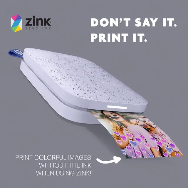 Alt view image 16 of 16 - HP - Sprocket ZINK(R) Photo 2" x 3" 100-Count Paper - White