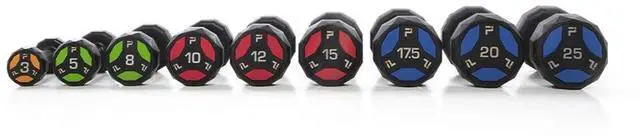 Alt view image 3 of 4 - Power Systems Urethane Cardio Dumbbell Pairs (8)