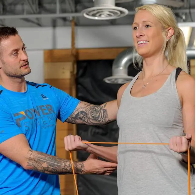 Alt view image 3 of 7 - Power Systems Strength Band, Extra Light 2-6 Pounds of Resistance, Closed Loop Band, 41 Inches, Orange, (68162)