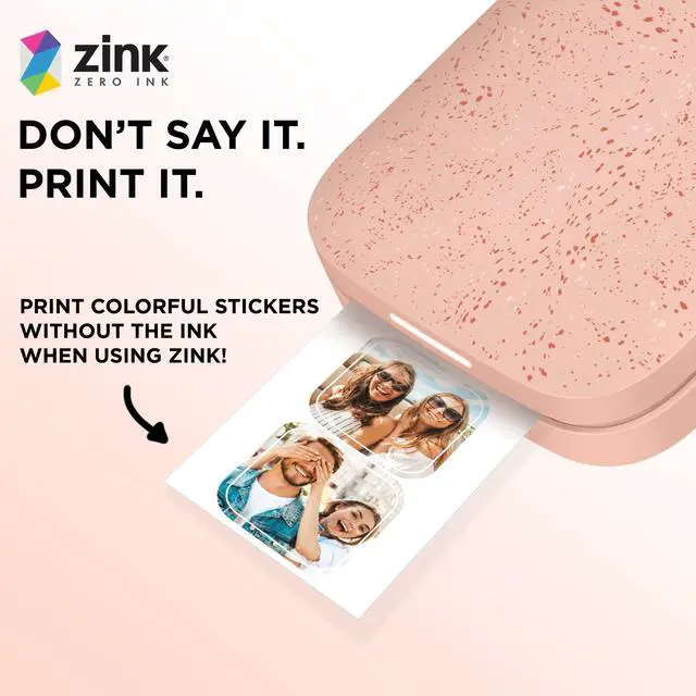 Alt view image 3 of 4 - HP Sprocket 2x3 Premium Zink Pre-Cut Sticker Photo Paper, 30 Sheets, Compatible with HP Sprocket Photo Printers