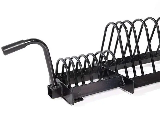 Alt view image 2 of 5 - Power Systems Horizontal Plate Rack with Handle and Wheels