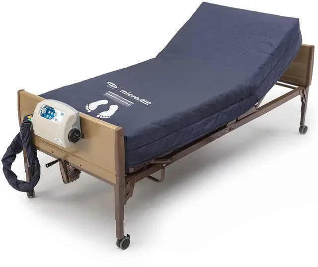 Alt view image 2 of 7 - Invacare microAIR Advanced Alternating Pressure Mattress System, 500 lb. Weight Capacity, MA600