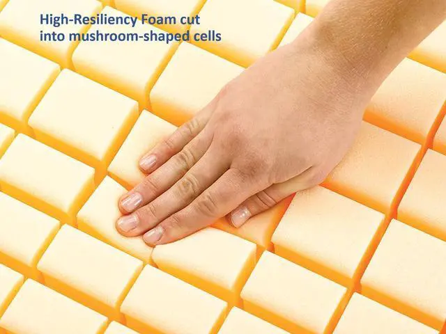 Alt view image 2 of 5 - Invacare Softform Premier Bariatric Mattress, 80" Length, 48" Width, 6" Height, IPM1080B48