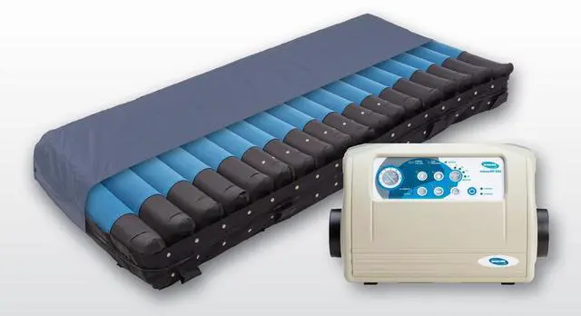 Alt view image 6 of 7 - Invacare microAIR Advanced Alternating Pressure Mattress System, 500 lb. Weight Capacity, MA600