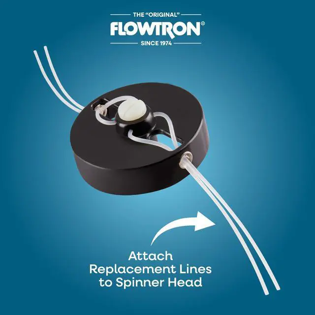 Alt view image 2 of 3 - Flowtron LER-100 Electric Leaf-Eater/Ultimate Mulcher Replacement Cutting Lines for LE-800, LE-900 & LE-900G - 12 Pack
