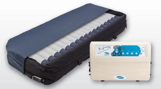 Alt view image 6 of 7 - Invacare microAIR Lateral Rotation Low Air Loss Mattress System, 600 lb. Weight Capacity, MA900