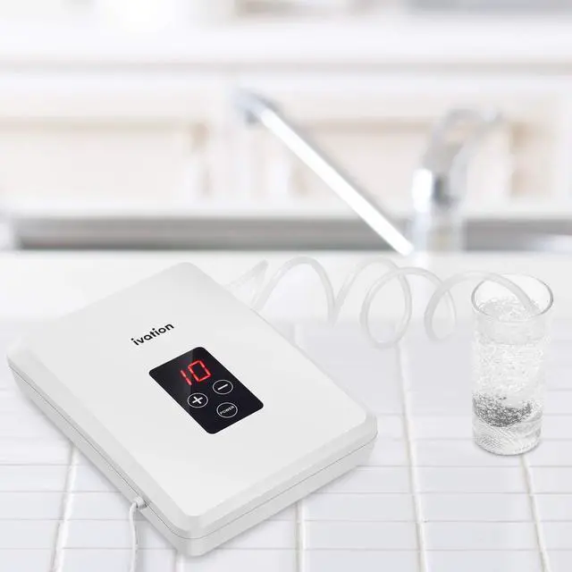 Alt view image 5 of 8 - ivation portable ozone generator 600mg/h - multipurpose air sterilizing & freshening system w/2 silicone tubes, 2 diffuser ston