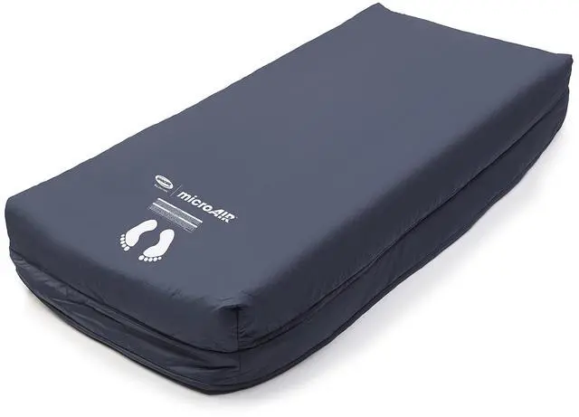 Alt view image 3 of 7 - Invacare microAIR 42" W x 84" L Alternating Pressure Low Air Loss Mattress System, 1000 lb. Weight Capacity, MA800B4284