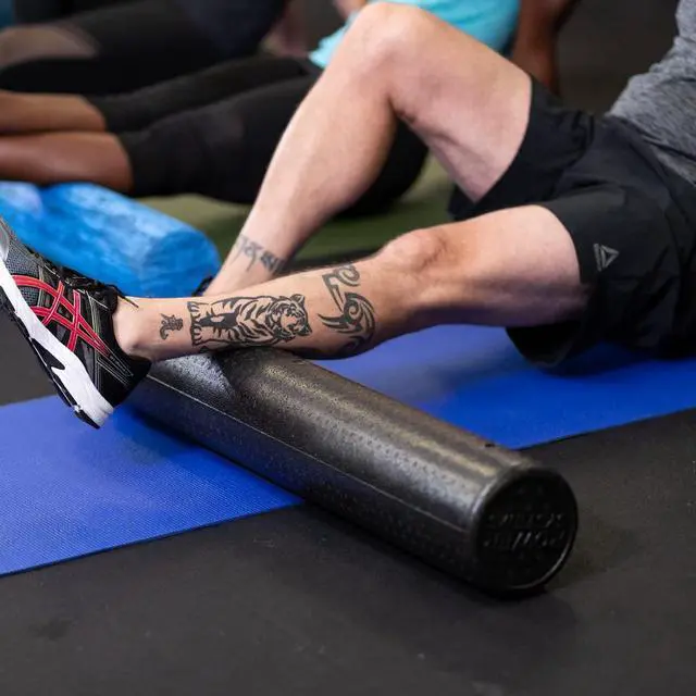 Alt view image 4 of 6 - Power Systems High Density Foam Roller - Firm, Comfortable Support (18")