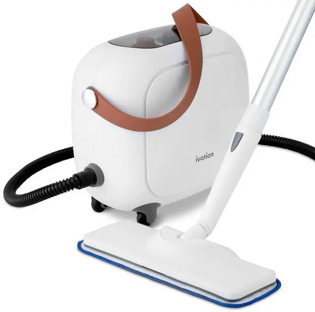 Main image of Ivation All in One Household Steam Cleaner with 17 Accessories, Multi-Purpose Chemical-Free Cleaning and Sanitizing System for Floor, Bed Bugs, Clothes, Ovens, Curtains and Carpet