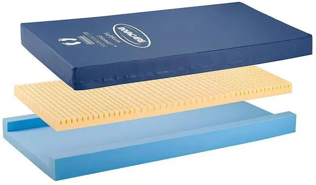Main image of Invacare Softform Premier Hospital Bed Mattress, 36" Wide x 80" Long, IPM1080