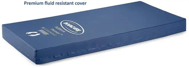 Alt view image 6 of 6 - Invacare Softform Premier Hospital Bed Mattress, 36" Wide x 80" Long, IPM1080