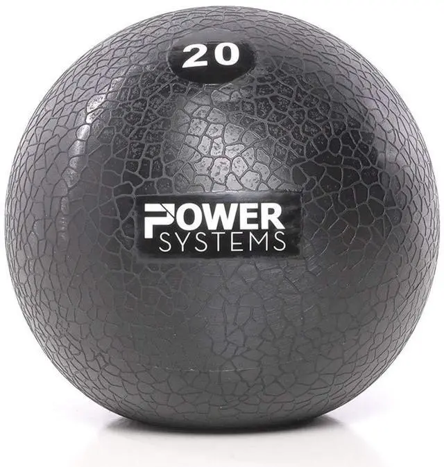 Main image of Power Systems MEGA Slam Ball Prime, 20 Pounds (25522), Black