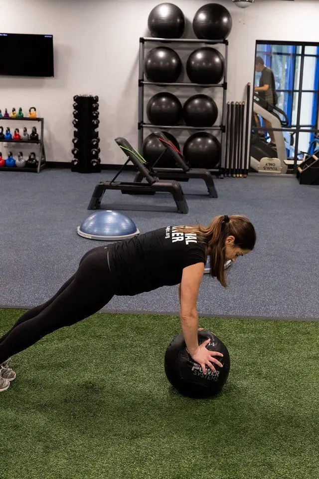 Alt view image 5 of 7 - Power Systems 14" Wall Ball - Durable and Maintains Shape Through Even The Toughest Workouts (16)