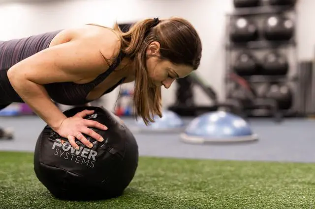 Alt view image 7 of 7 - Power Systems 14" Wall Ball - Durable and Maintains Shape Through Even The Toughest Workouts (16)